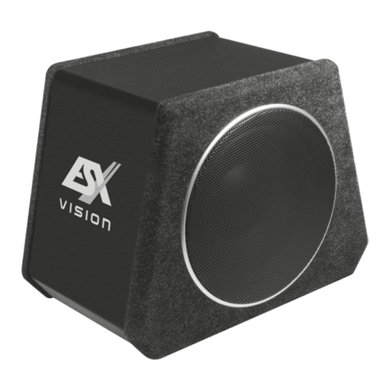 ESX VISION V800A Manual