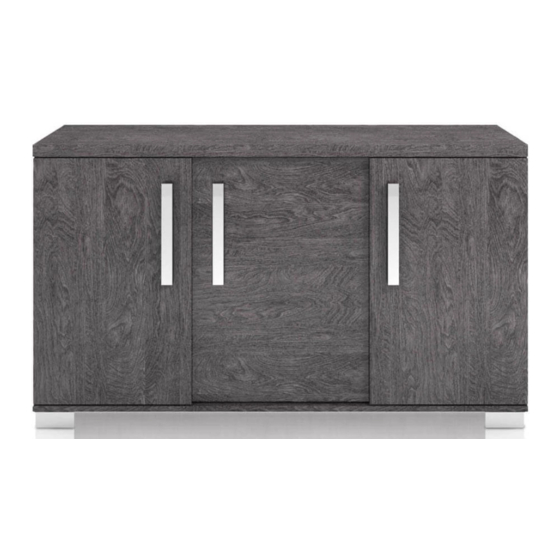 Essentials For Living NOBLE SIDEBOARD Assembly Instructions