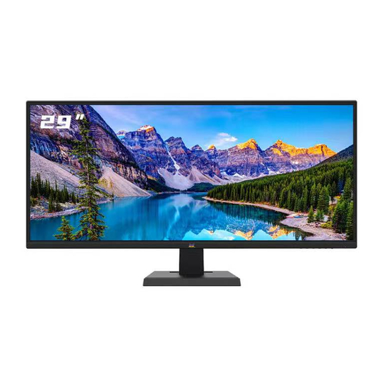 ViewSonic VA2962-hd Quick Start Manual