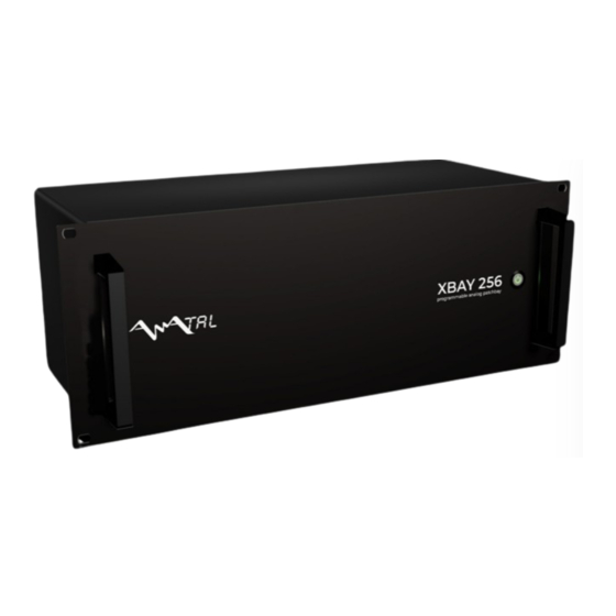 Anatal XBAY 256 User Manual
