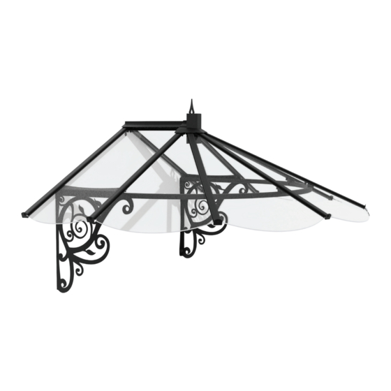 Palram CANOPIA LILY 4x6 How To Assemble