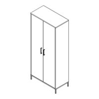 BUSH FURNITURE Soho SHS129WH-Z2 Assembly Manual