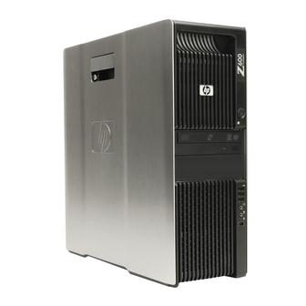 HP xw8600 - Workstation Installation Manual