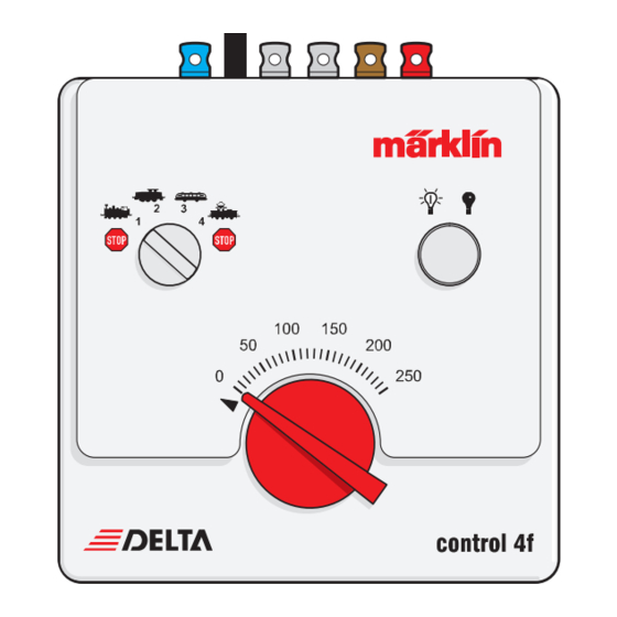 Marklin delta control 4f Manuals