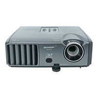 Sharp Notevision PG-F261X Operation Manual