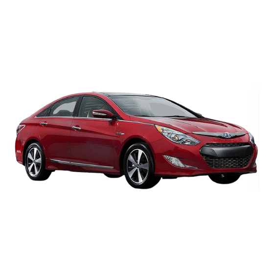 Hyundai Sonata Hybrid 2011-12 Emergency Response Manual