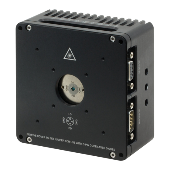 THORLABS LDM90/M Operating Manual