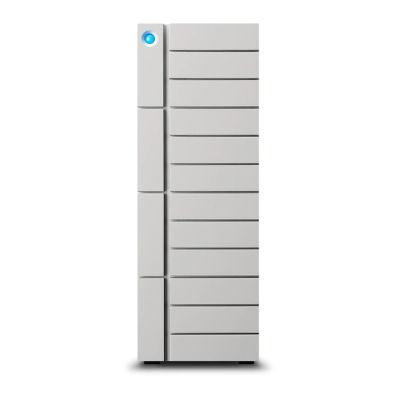 LaCie 12big Thunderbolt 3 Quick Install Manual