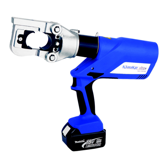 Textron Klauke EK 120UNV-L Instruction Manual
