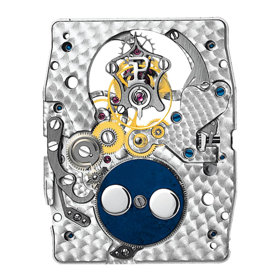 Piaget 640P Instructions For Use Manual