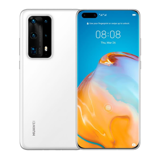 Huawei P40 Pro+ Quick Start Manual