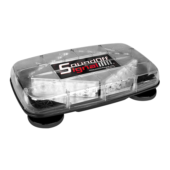 Soundoff Signal Pinnacle EPL7000 Series Instruction Sheet