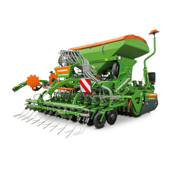 AMAZONEN-Werke Amazone Centaya 3000 Super 1600 Operating Manual
