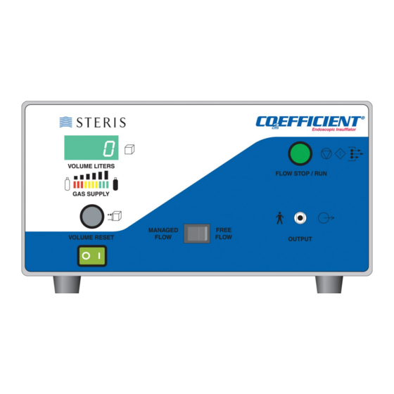 Steris CO2EFFICIENT 710302 Operator's Manual