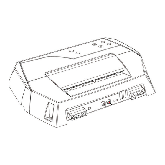 MTX Thunder TA High TA3401 Connection Manual