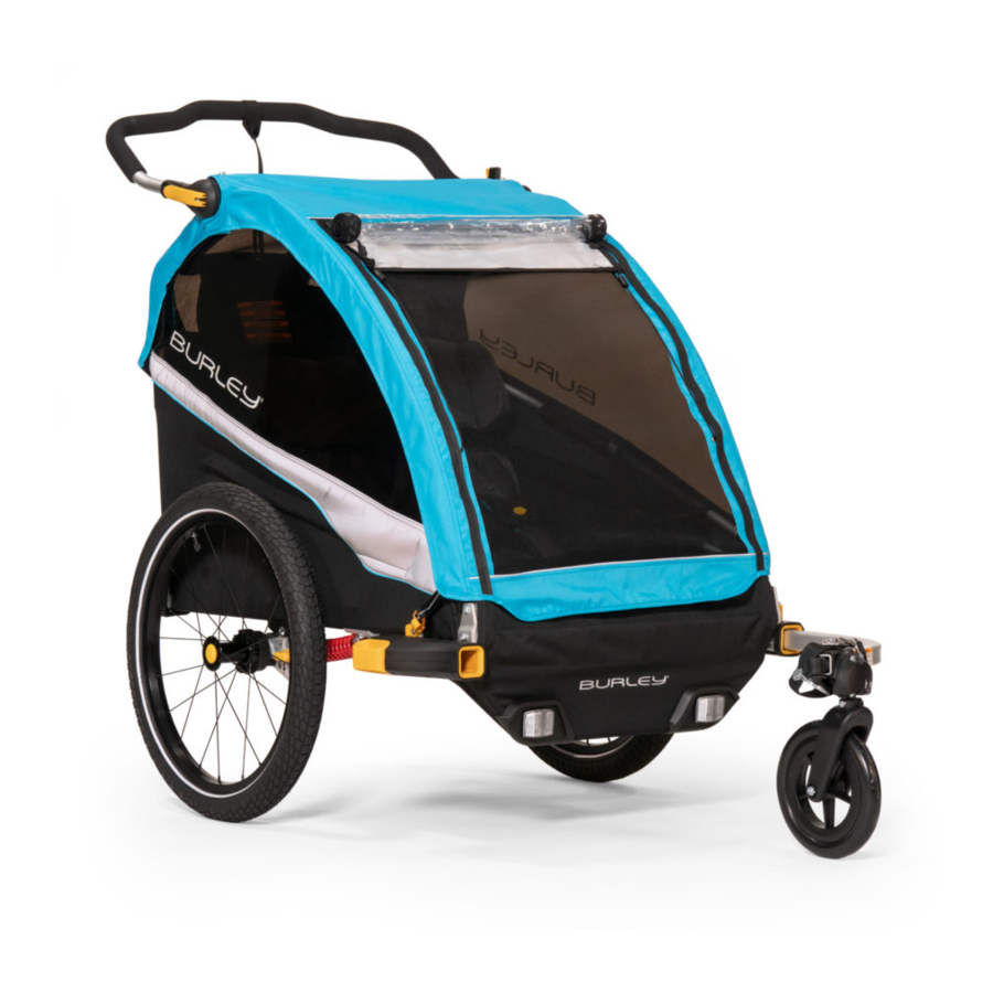 Burley D'Lite X Owner's Instruction And Safety Manual