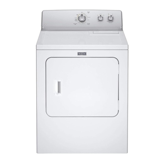 Maytag 3LMEDC315FW Use And Care Manual