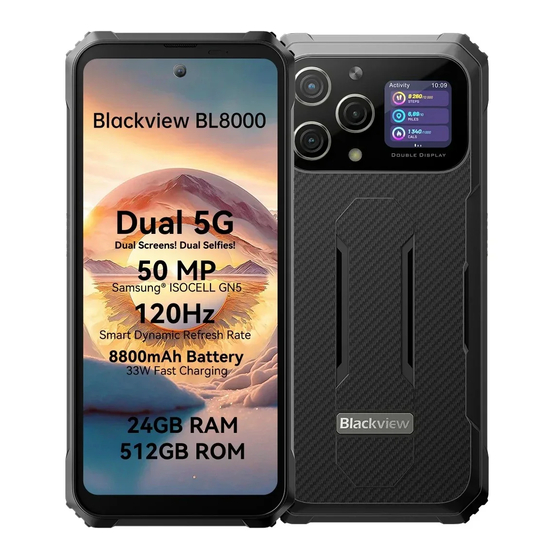 Blackview BL8000 Series Manual