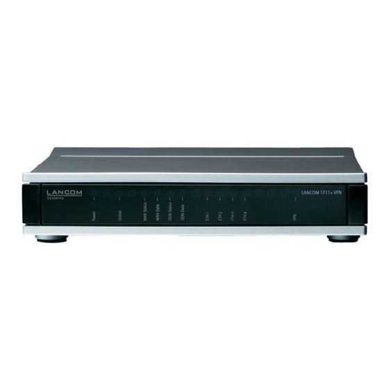 Lancom 1711 VPN Manual