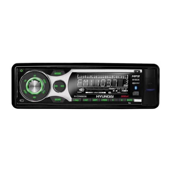 Hyundai H- CDM8038 Instruction Manual