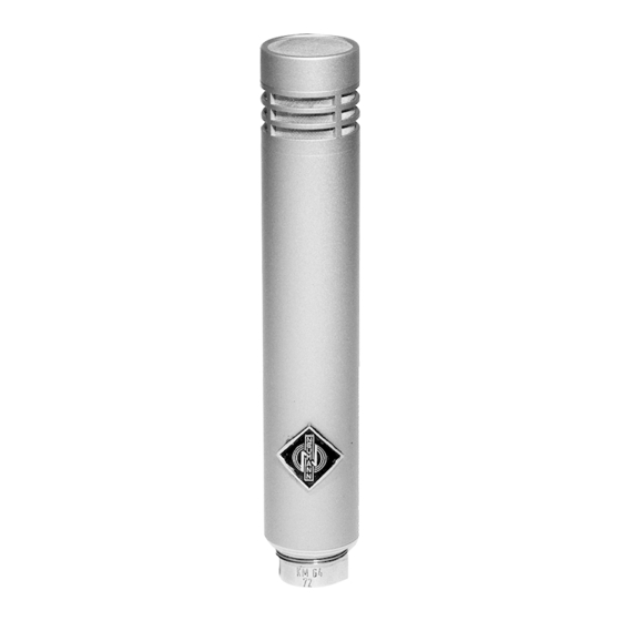 Neumann KM 64 Specifications