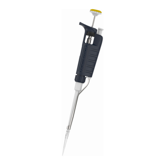 Gilson Pipetman Classic Series User Manual
