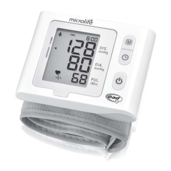 Microlife BP3GK1-4B Instruction Manual