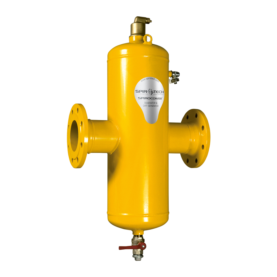 Spirotech SPIROVENT Installing And Operating Instructions