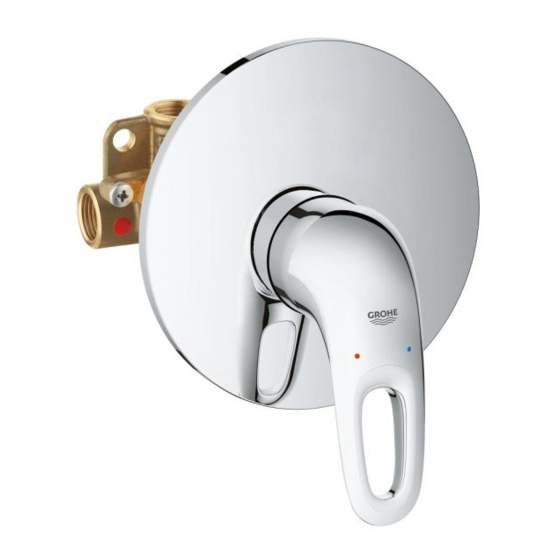 Grohe EUROSTYLE 33 635 Installation Manual