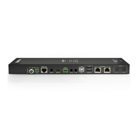 Wyrestorm EX-100-4K-PRO Quick Start Manual