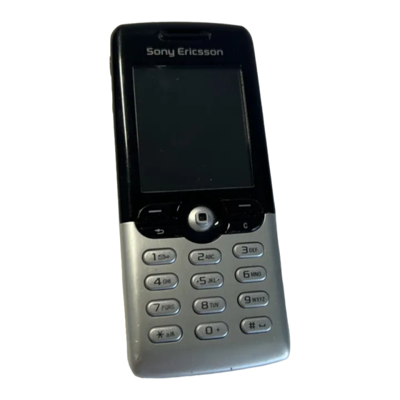 Sony Ericsson T616UG Manual