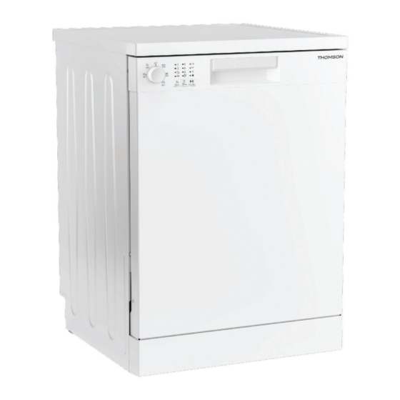THOMSON TDW4714WH Operating Instructions Manual