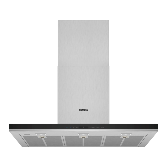 Siemens iQ700 LC68BUV50 User Manual And Installation Instructions