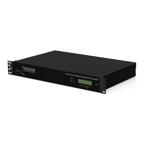 CyberData InformaCast 011592 Quick Start Manual