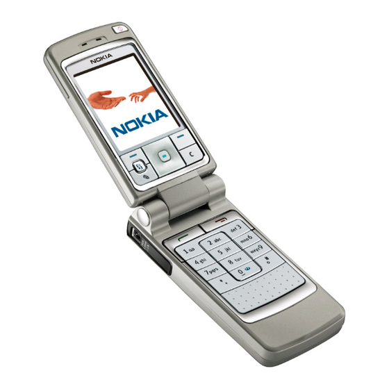 Nokia 6260 RM-25 Manuals