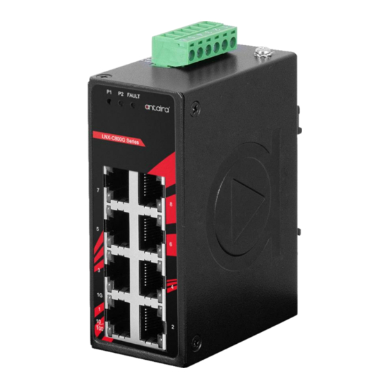 ANTAIRA LNX-C800G Series User Manual