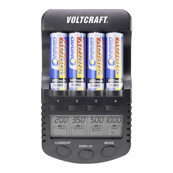 VOLTCRAFT CC-1 Operating Instructions Manual