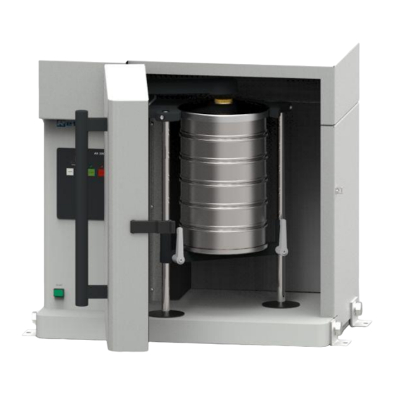 Retsch AS 200 tap Manual
