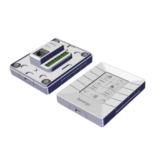 User Manuals: Biamp Impera Uniform Control Pad
