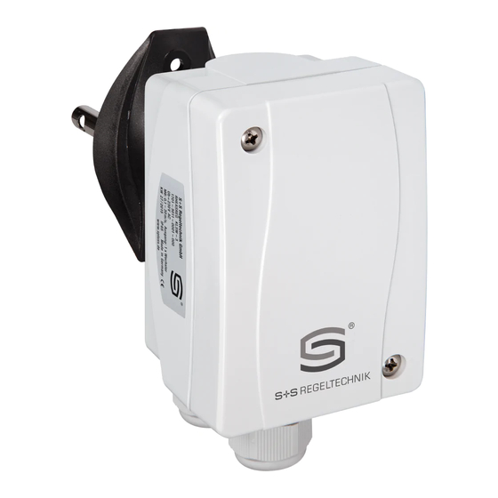 S+S Regeltechnik RHEASREG KLSW Manuals