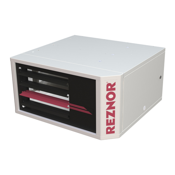 Reznor UBXC Installation, Operation And Maintenance Manual