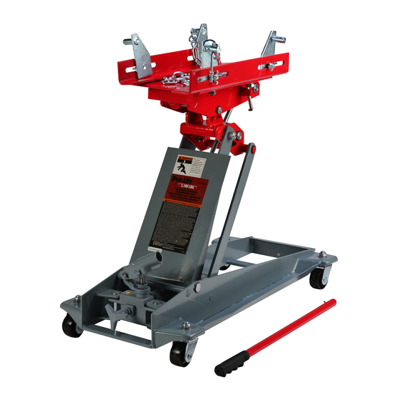 Pro-Lift T-1452 Manual