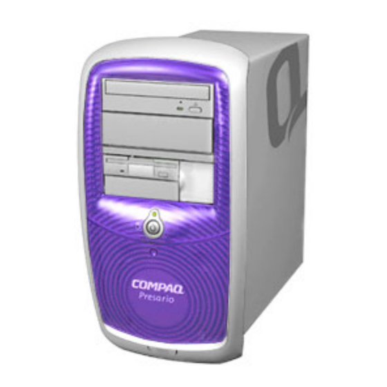 Compaq Presario Internet PC 5000 Series Maintenance And Service Manual