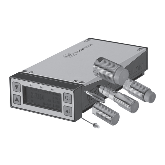 MICRO-EPSILON eddyNCDT 3300 Instruction Manual