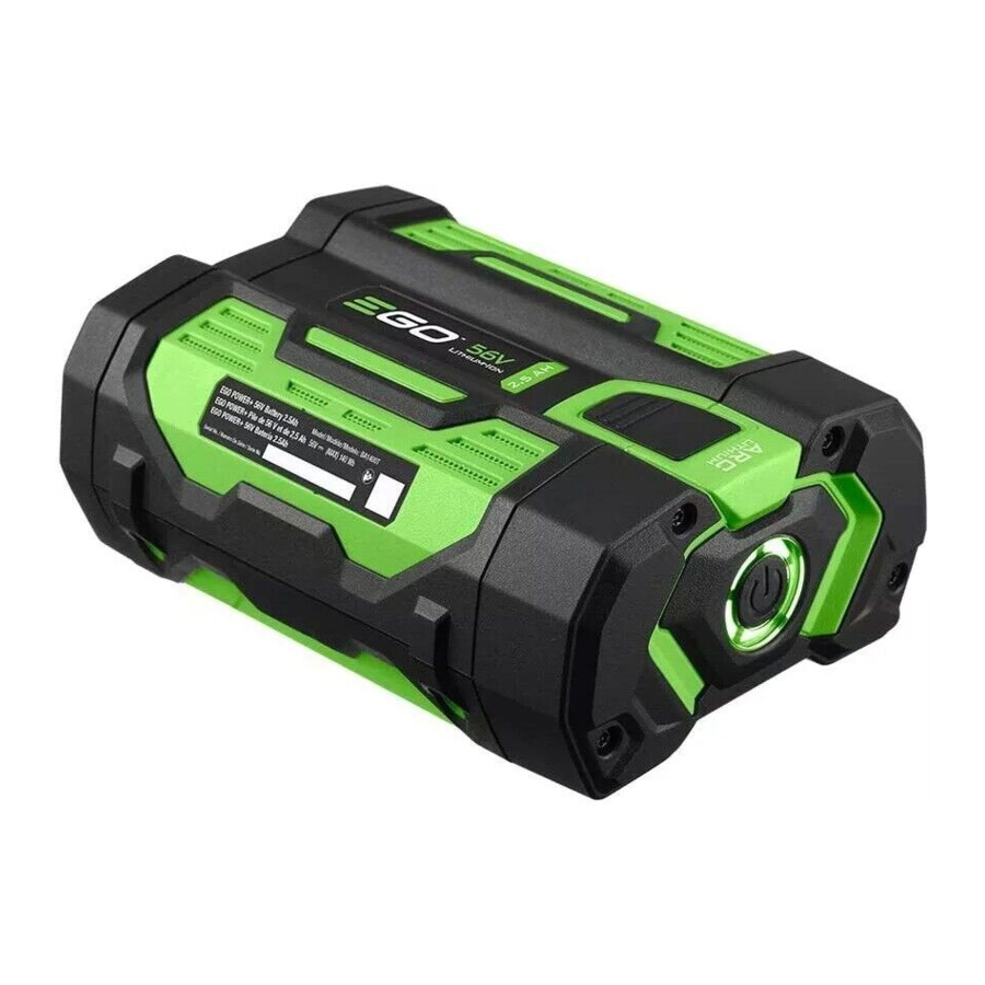 Ego Power+ BA1400T, BA2800T, BA4200T Manual
