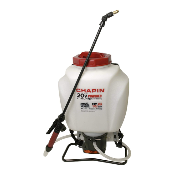 Chapin ProSeries 63985 Use And Care Manual