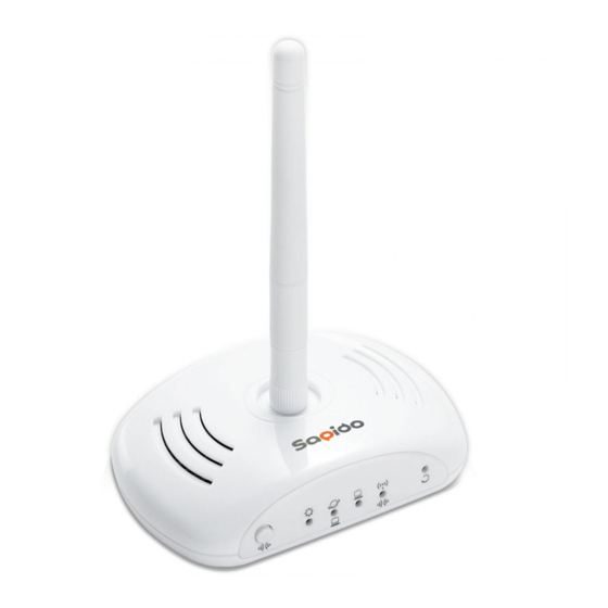 Sapido MB-1132 Quick Installation Manual