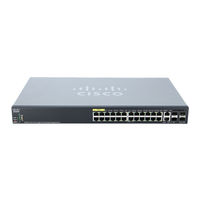 Cisco SG350X-24PD Quick Start Manual