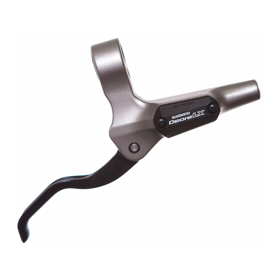 Shimano Deore LX Technical Service Instructions