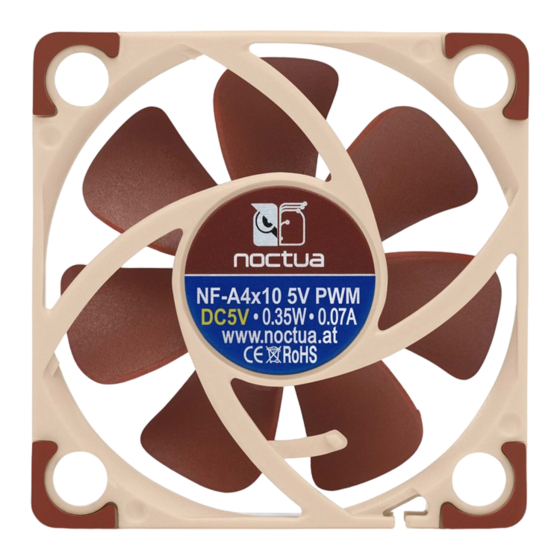 Noctua NF-A4x10 5V PWM Manual